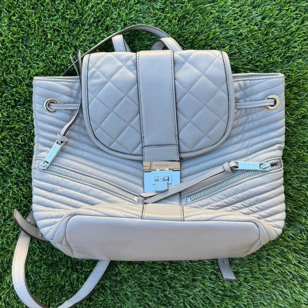 Michael kors Gray Quilted Women's Backpack